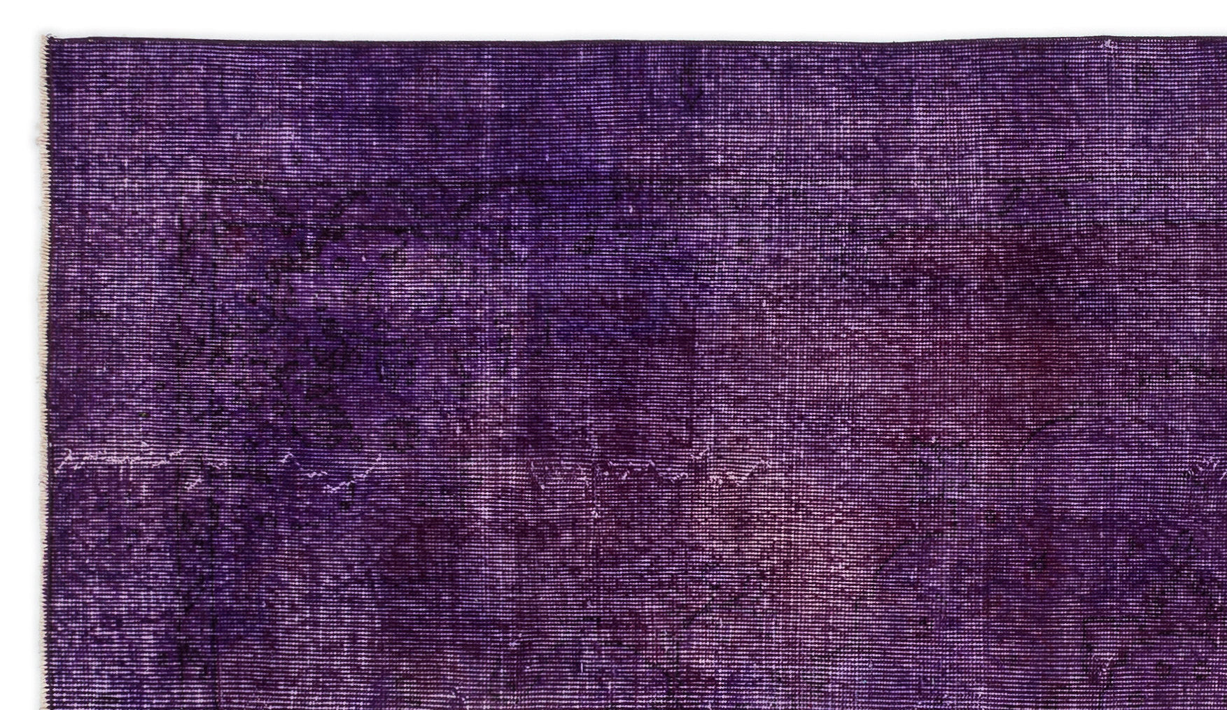 Atina Purple Vintage Wool Handmade Area Rug 4'9" x 8'5"