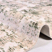 Modern Bamboo Area Rug – Machine Made Rug With Soft Pile & Overlocked Edge