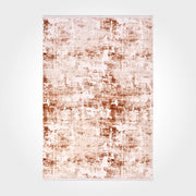isabelle Orange Modern Bamboo Viscose Machine Made Area Rug