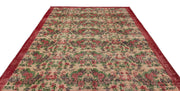 Atina Cream Vintage Wool Handmade Area Rug 7'0" x 10'3"