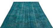 Atina Turquoise Vintage Wool Handmade Area Rug 5'11" x 10'0"