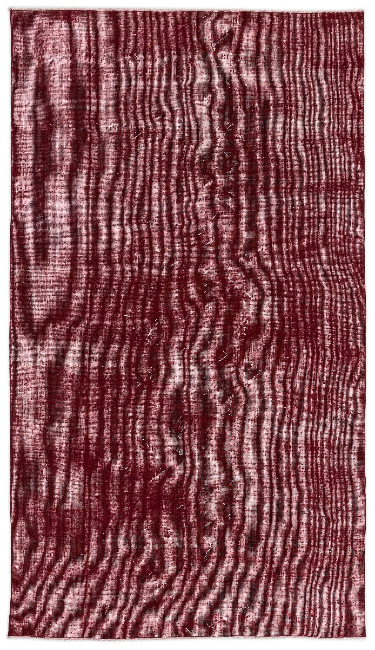 Atina Red Vintage Wool Handmade Area Rug 4'9" x 8'6"