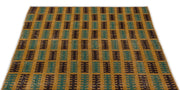 Atina Yellow Vintage Wool Handmade Area Rug 3'8" x 4'7"
