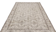 Atina Beige Vintage Wool Handmade Area Rug 5'11" x 10'3"