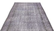 Atina Grey Vintage Wool Handmade Area Rug 5'1" x 9'0"
