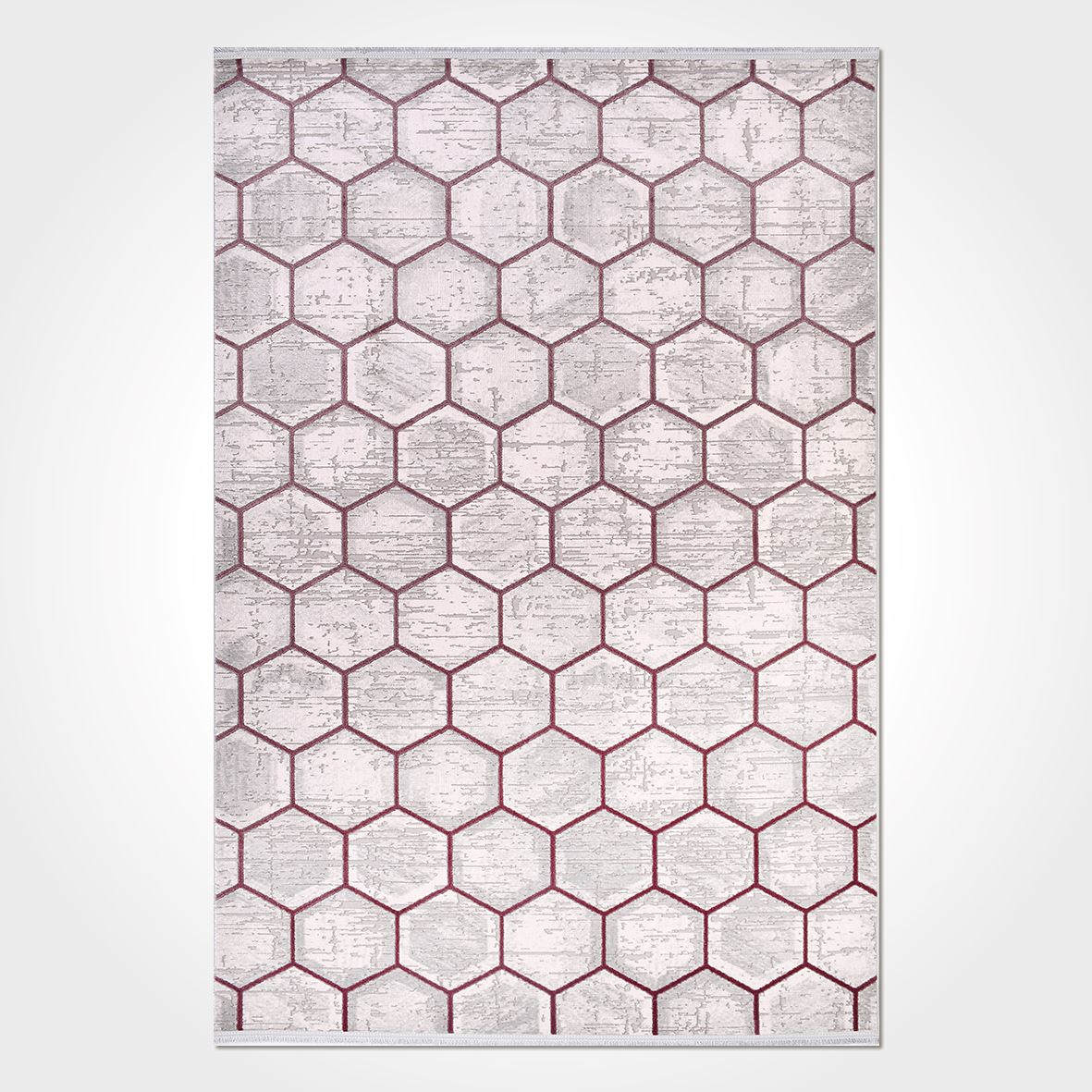 Geometric Area Rug | Durable Area Rug with 10 mm Pile & Cotton Weft Carpet