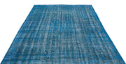 Atina Turquoise Vintage Wool Handmade Area Rug 5'9" x 8'8"