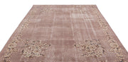 Atina Cream Vintage Wool Handmade Area Rug 7'0" x 10'4"