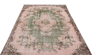Atina Cream Vintage Wool Handmade Area Rug 5'3" x 9'1"