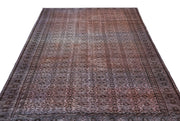 Atina Cream Vintage Wool Handmade Area Rug 5'10" x 9'7"