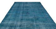 Atina Turquoise Vintage Wool Handmade Area Rug 6'11" x 10'6"