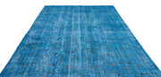 Atina Turquoise Vintage Wool Handmade Area Rug 6'11" x 10'7"