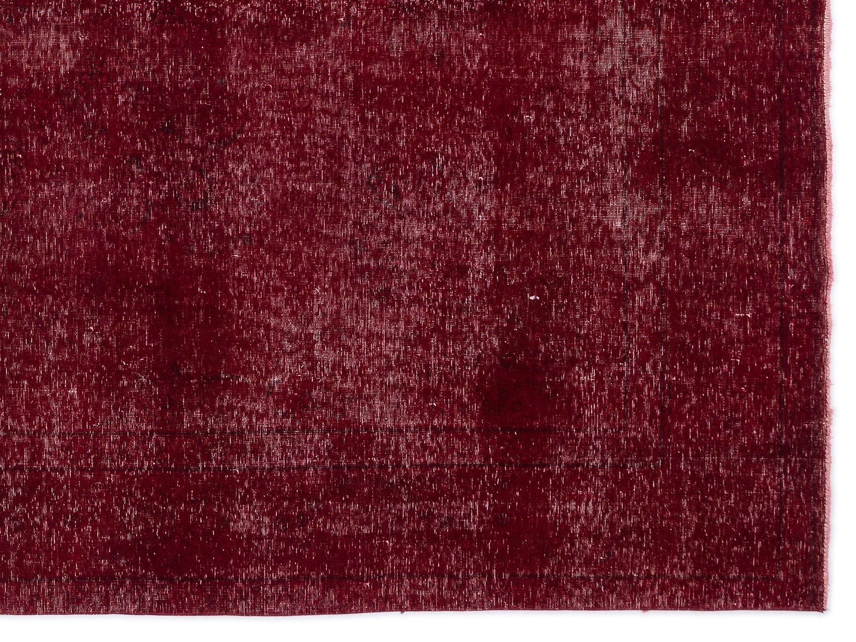 Epir Red Vintage Wool Handmade Area Rug 9'4" x 12'8"
