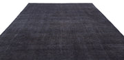 Epir Grey Vintage Wool Handmade Area Rug 9'0" x 13'2"