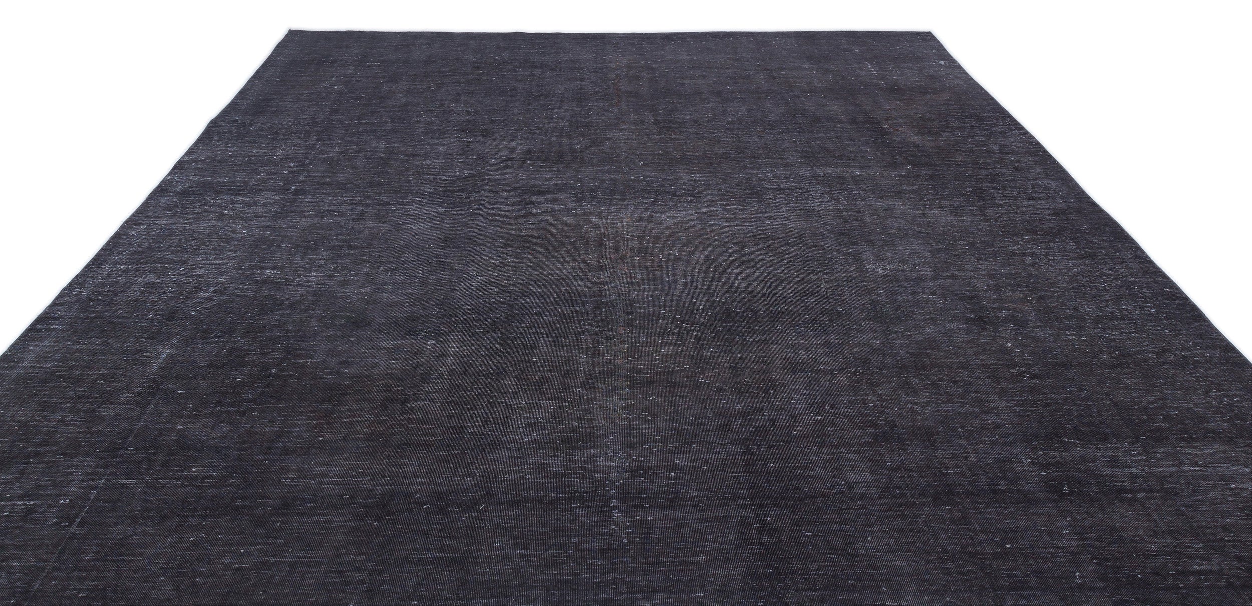 Epir Grey Vintage Wool Handmade Area Rug 9'0" x 13'2"