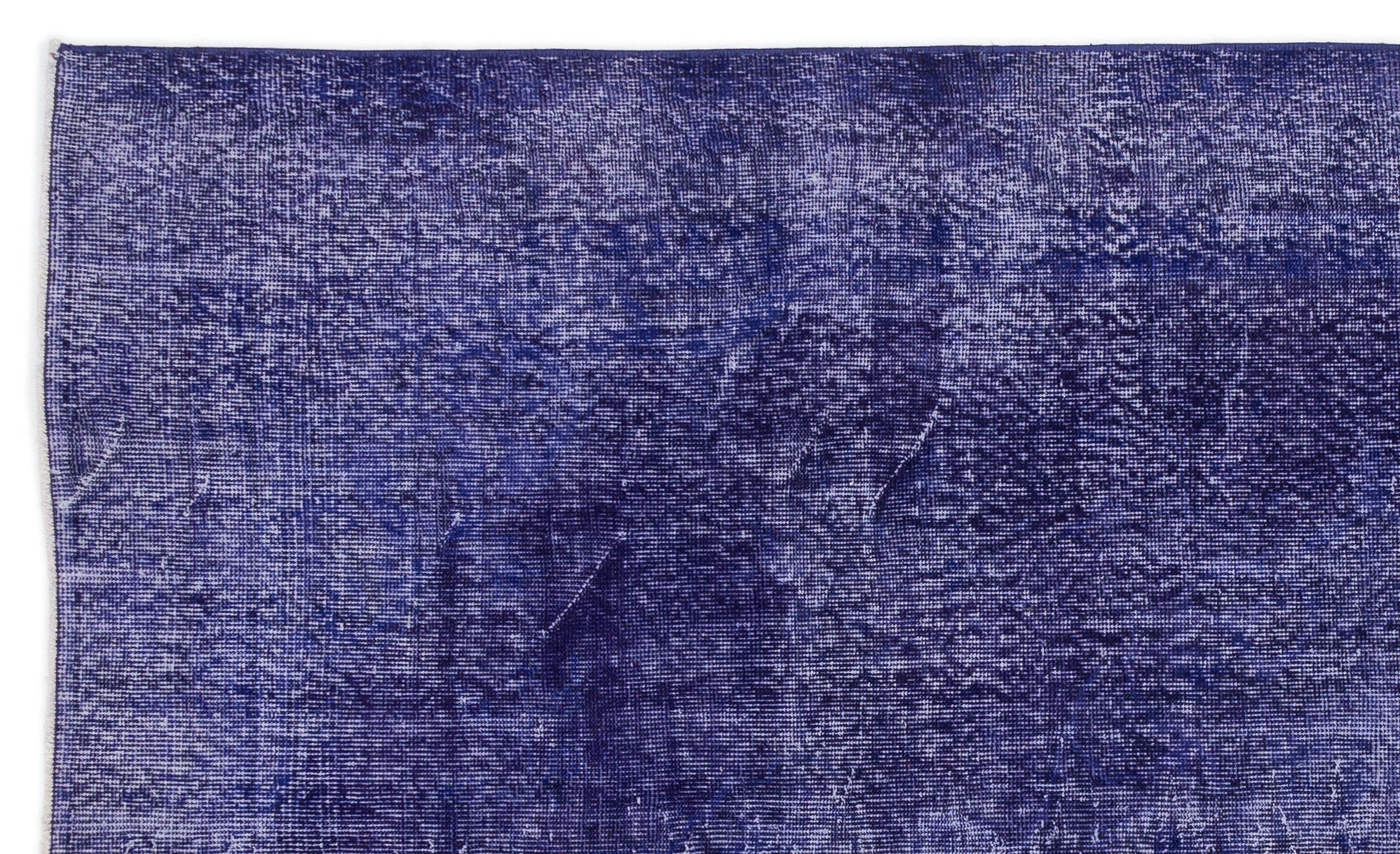 Atina Purple Vintage Wool Handmade Area Rug 5'7" x 9'7"