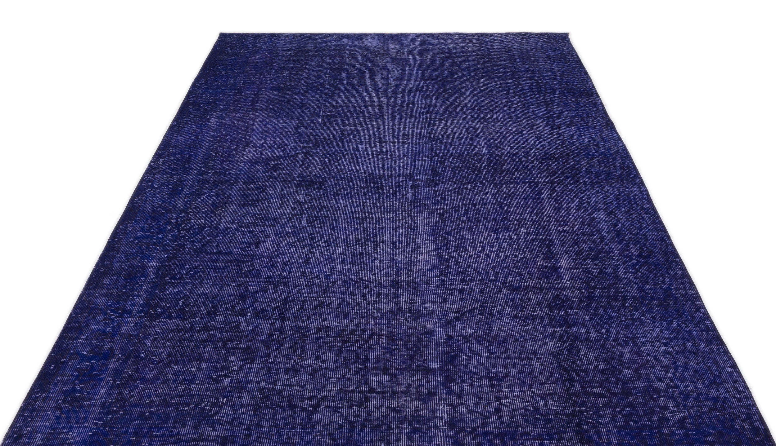 Atina Purple Vintage Wool Handmade Area Rug 5'8" x 9'3"