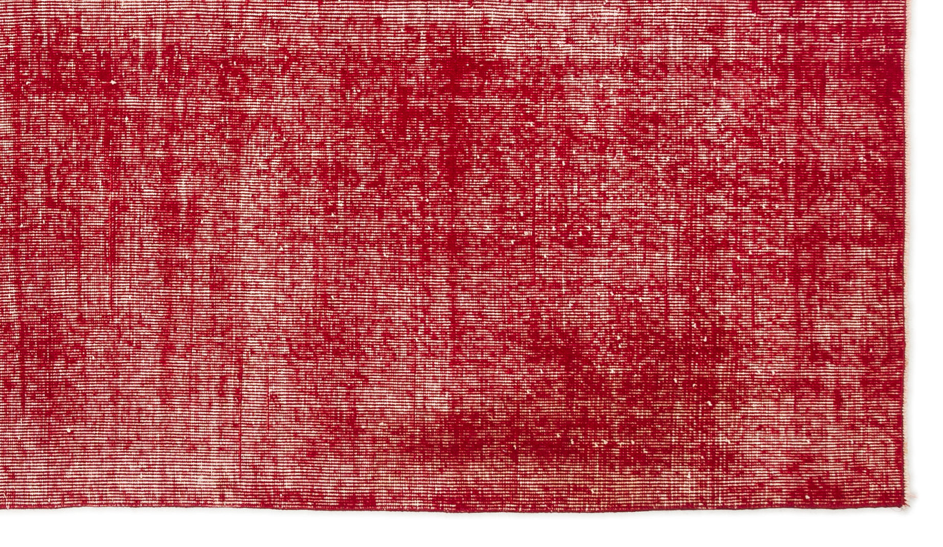 Atina Red Vintage Wool Handmade Area Rug 4'10" x 8'5"