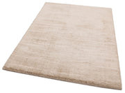Modern Shaggy Area Rug – Beige Cotton Machine Made Carpet for Living Room