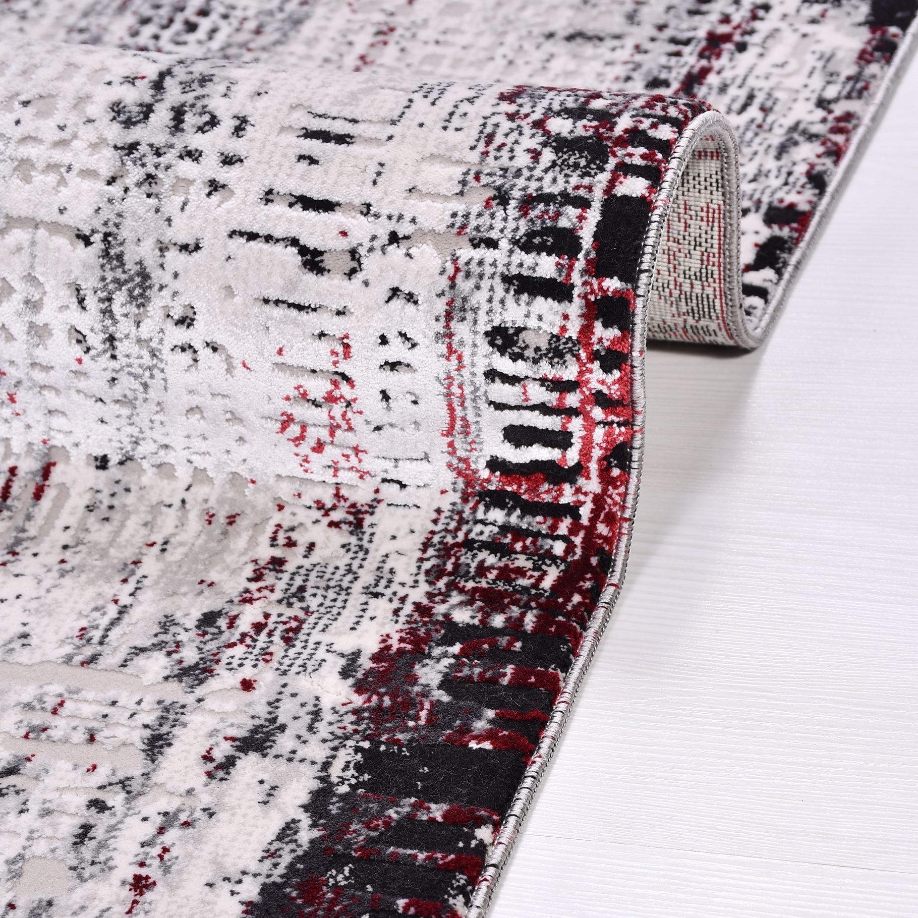 Modern Area Rug – Cream Machine Made Rug | Low Pile Flatweave Carpet