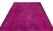Atina Pink Vintage Wool Handmade Area Rug 5'10" x 9'9"