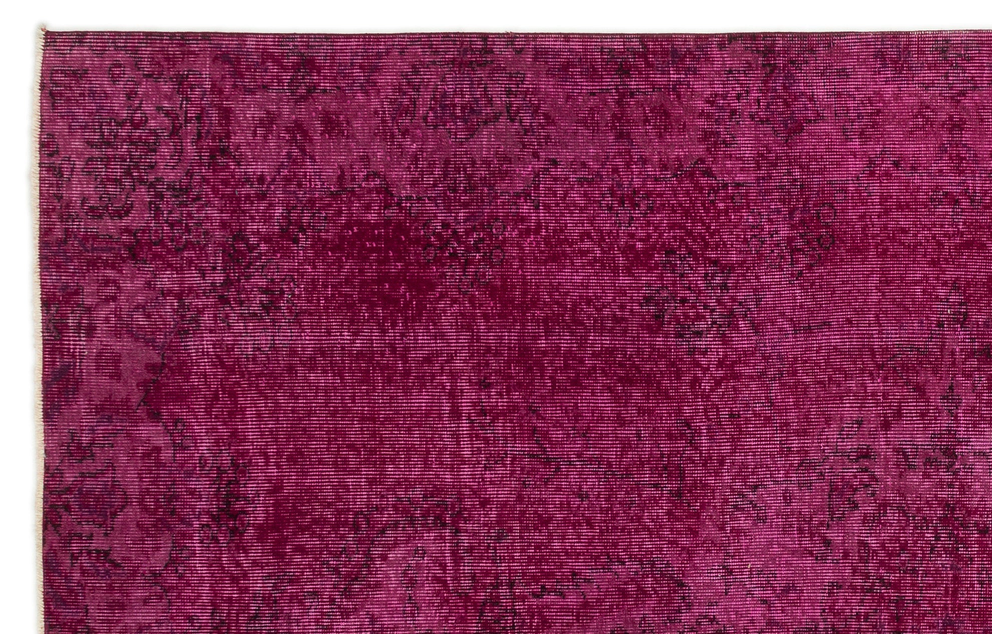 Atina Red Vintage Wool Handmade Area Rug 5'9" x 9'2"