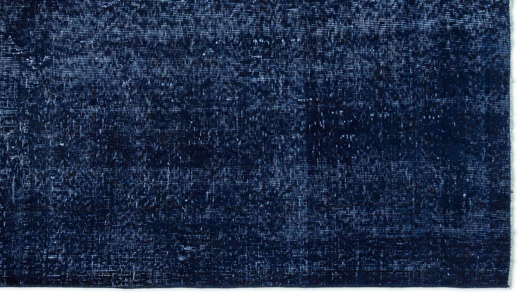 Atina Blue Vintage Wool Handmade Area Rug 4'11" x 8'7"