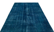 Atina Turquoise Vintage Wool Handmade Area Rug 5'10" x 9'2"