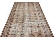 Atina Beige Vintage Wool Handmade Area Rug 5'0" x 8'4"