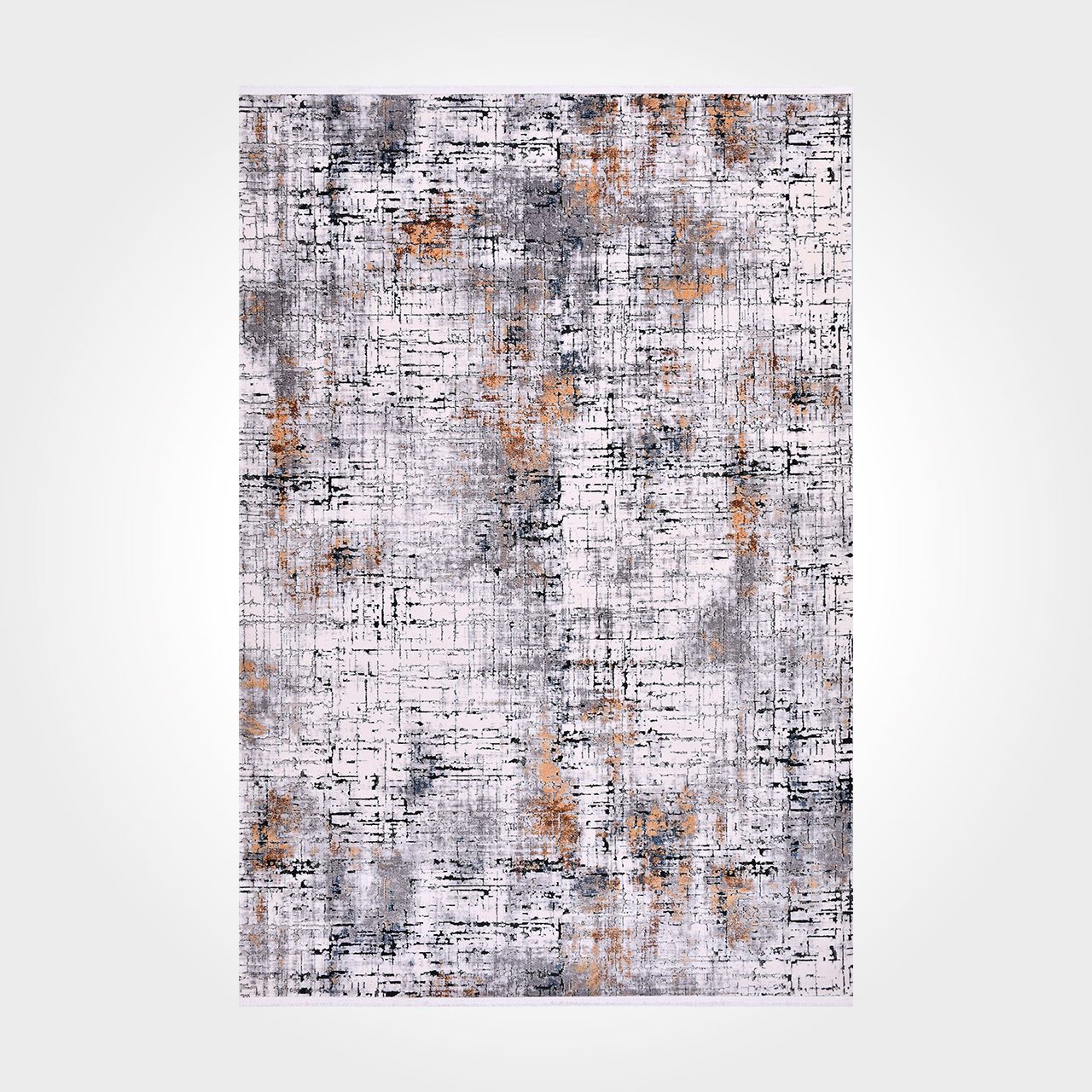 Modern Viscose Area Rug – Machine Made Rug With Soft Viscose Carpet & Durable Cotton Weft