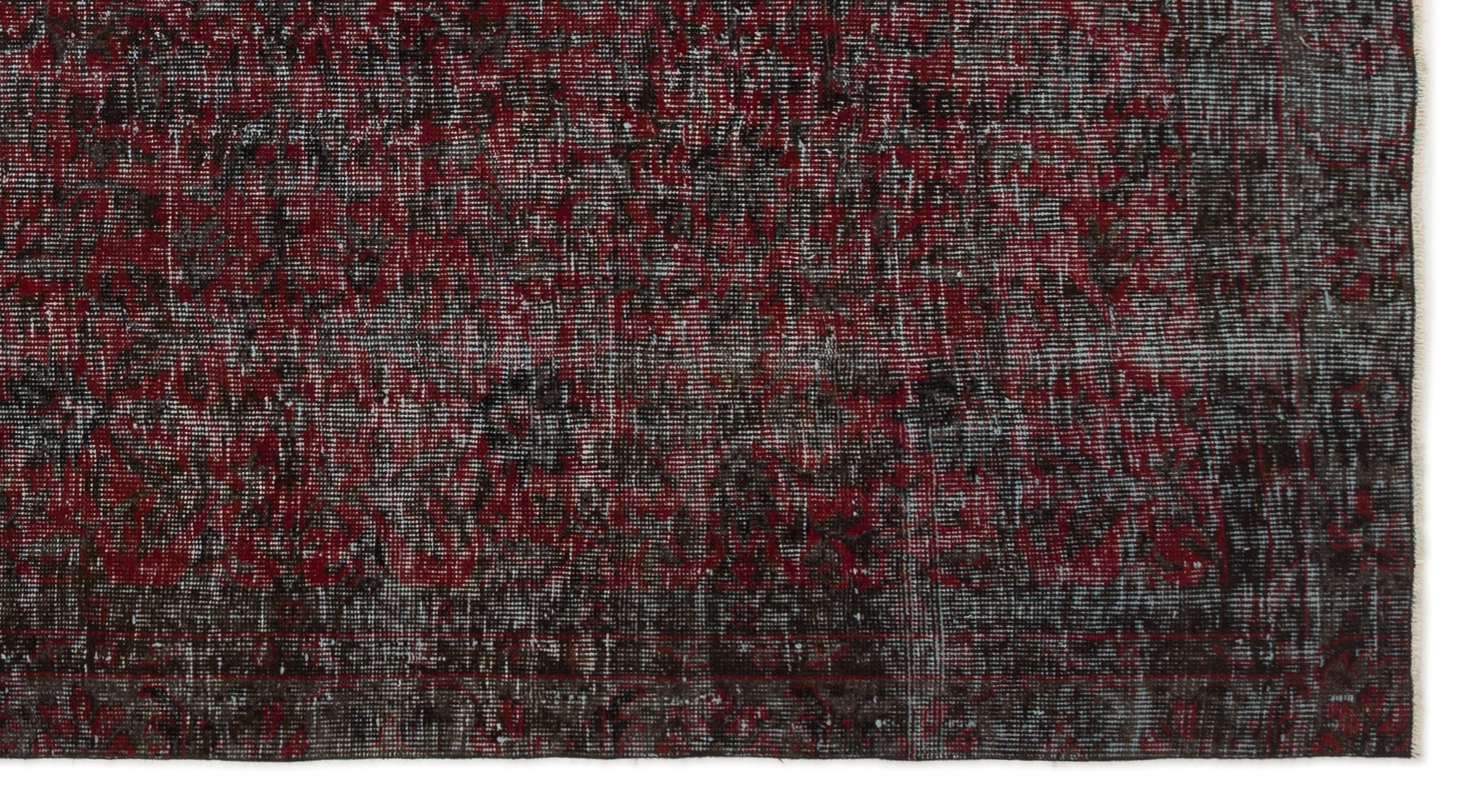 Atina Red Vintage Wool Handmade Area Rug 5'4" x 8'4"