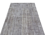 Atina Blue Vintage Wool Handmade Area Rug 4'0" x 7'3"