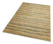 Handmade Jute Rug – Beige Striped Natural Jute Carpet with Soft Texture