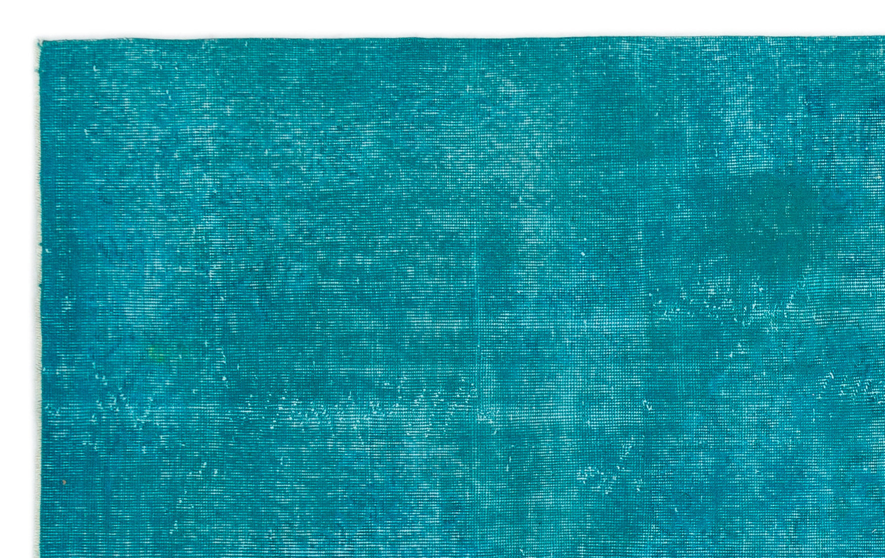 Atina Turquoise Vintage Wool Handmade Area Rug 5'1" x 8'2"