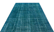 Atina Turquoise Vintage Wool Handmade Area Rug 5'11" x 9'1"