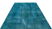 Atina Turquoise Vintage Wool Handmade Area Rug 6'8" x 10'0"