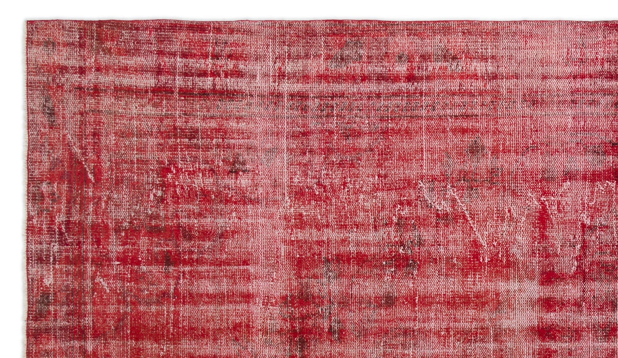 Atina Red Vintage Wool Handmade Area Rug 5'4" x 9'3"