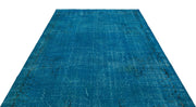 Atina Turquoise Vintage Wool Handmade Area Rug 6'8" x 9'11"
