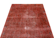 Atina Red Vintage Wool Handmade Area Rug 3'5" x 6'6"