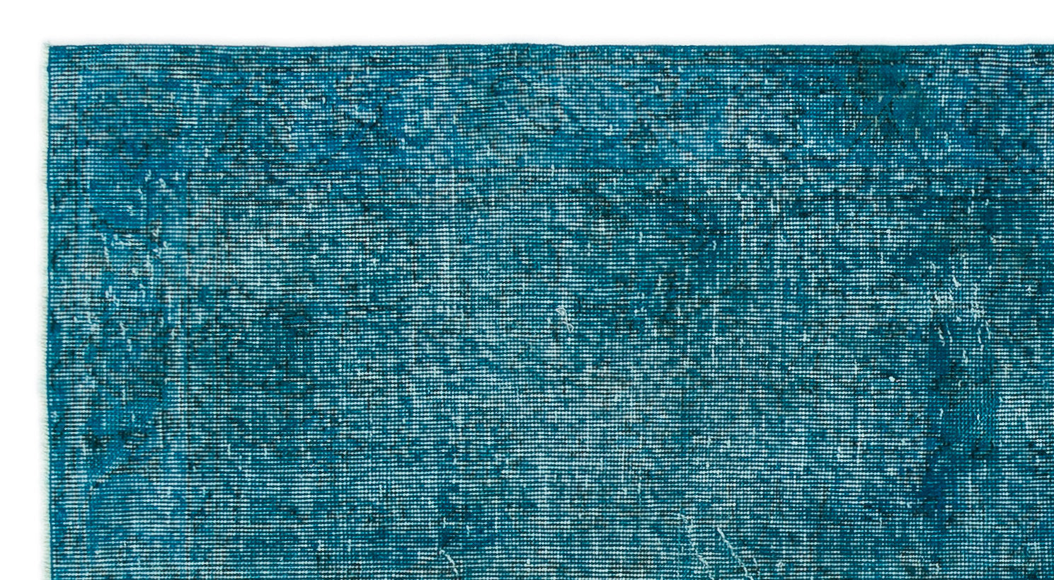 Atina 19878 Turquoise Vintage Wool Handmade Area Rug 3'9" x 6'10"