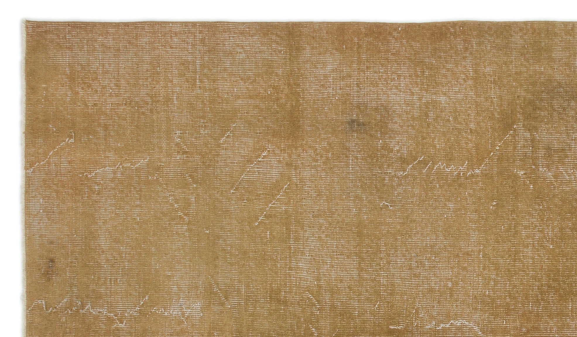 Atina 19905 Brown Vintage Wool Handmade Area Rug 5'4" x 9'2"