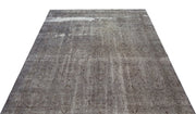 Atina Grey Vintage Wool Handmade Area Rug 5'8" x 9'5"