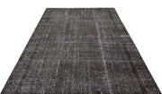 Atina Grey Vintage Wool Handmade Area Rug 5'10" x 9'8"
