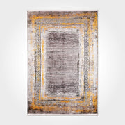 Digital Print Area Rug – Washable Non Slip Polyester Chenille Rug With Cotton Yarn Frame Style