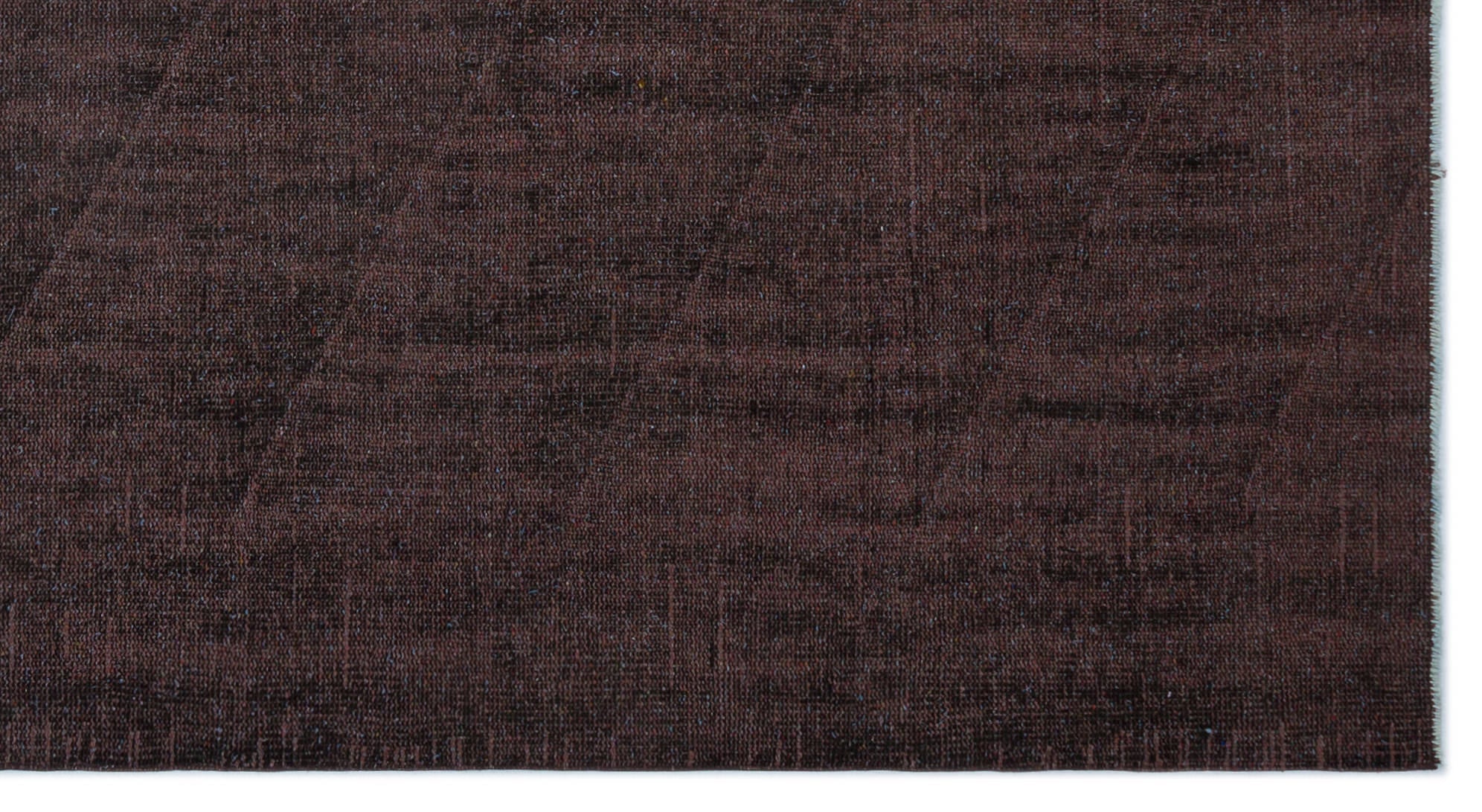 Atina Brown Vintage Wool Handmade Area Rug 5'5" x 8'8"