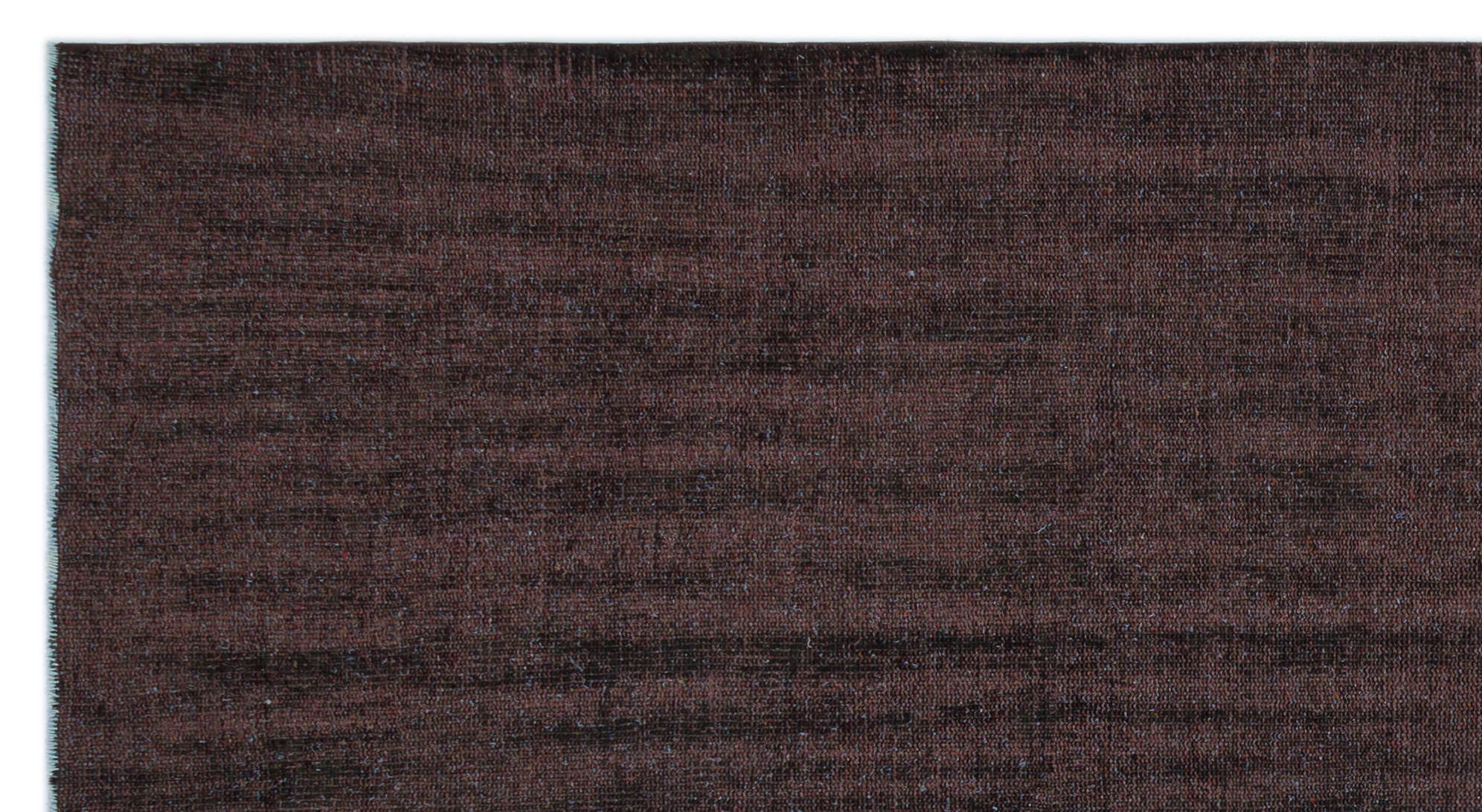 Atina Brown Vintage Wool Handmade Area Rug 5'5" x 8'8"