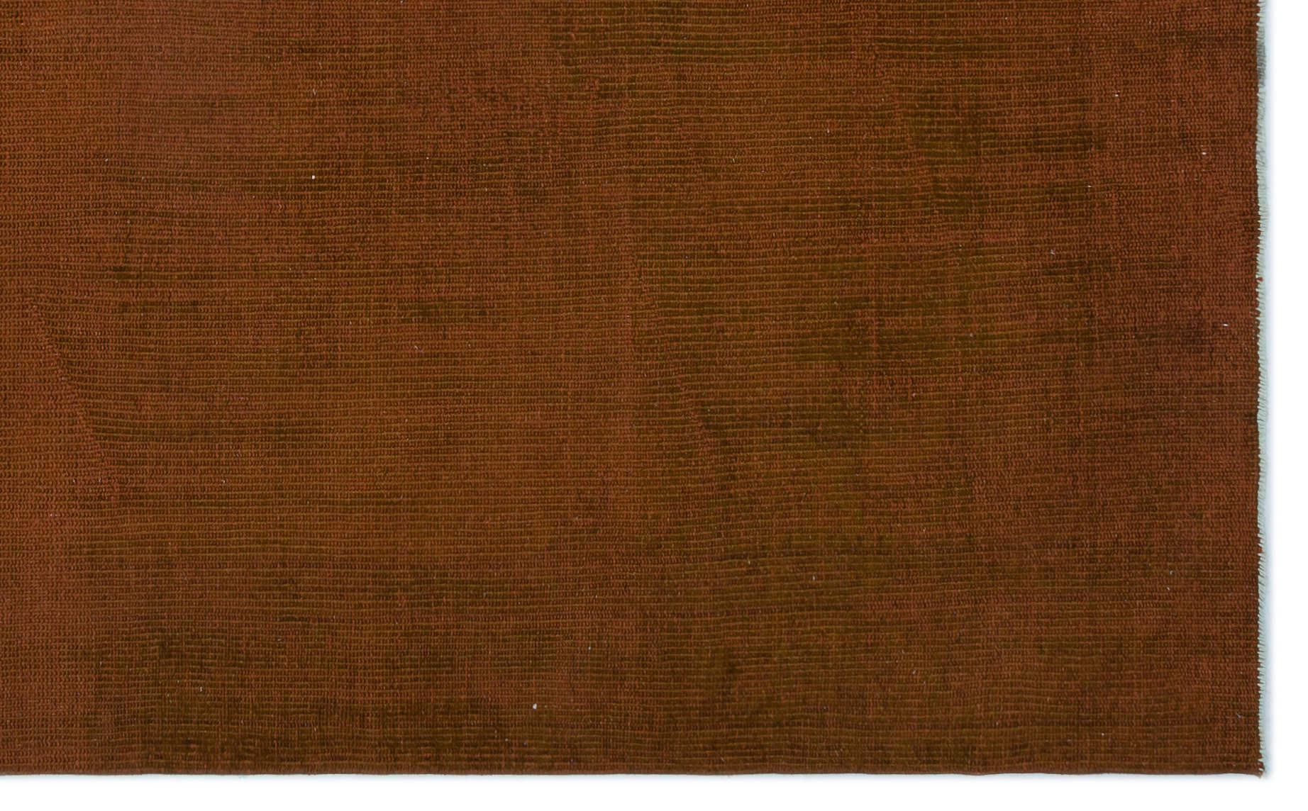 Atina Brown Vintage Wool Handmade Area Rug 4'9" x 9'7"