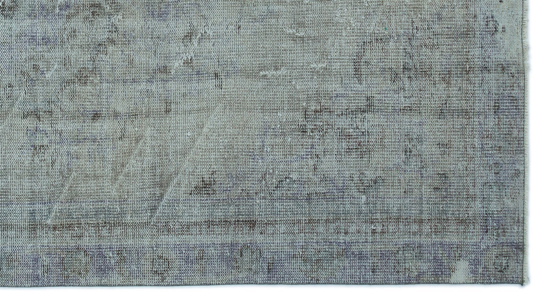 Atina Blue Vintage Wool Handmade Area Rug 4'9" x 8'9"
