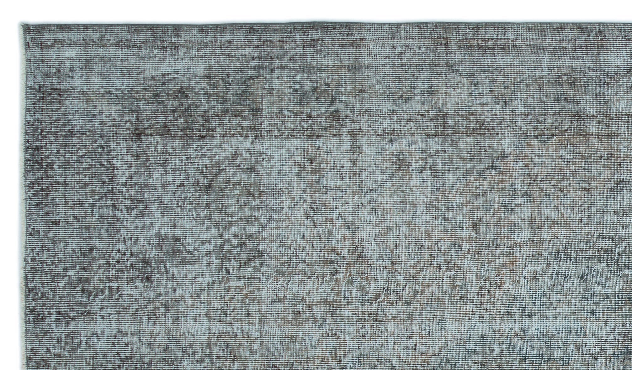 Atina Blue Vintage Wool Handmade Area Rug 5'5" x 9'4"
