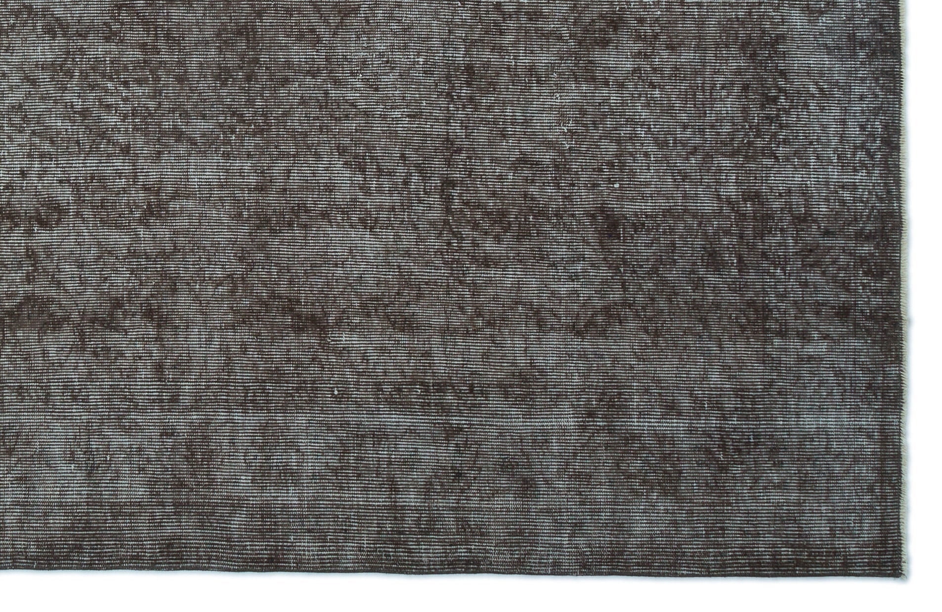 Atina Grey Vintage Wool Handmade Area Rug 5'8" x 8'11"